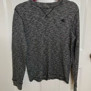 men’s Express Long Sleeve Waffle Shirt